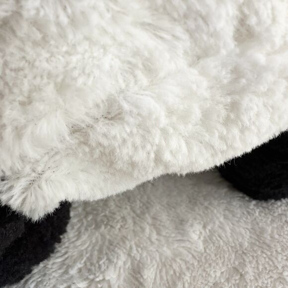 Ikea 12" Kramig Panda Bear Black White Stuffed Animal Plush Cut Tag - Picture 4 of 5